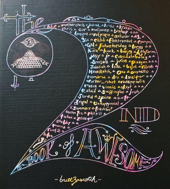 Artwork from Book of Awesome 2.