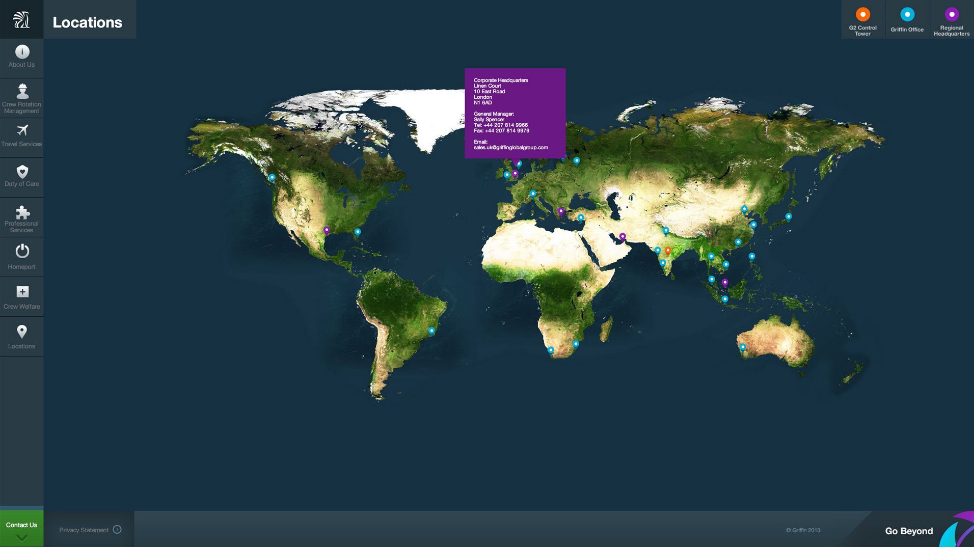 A further view of the Griffin Global Group project.