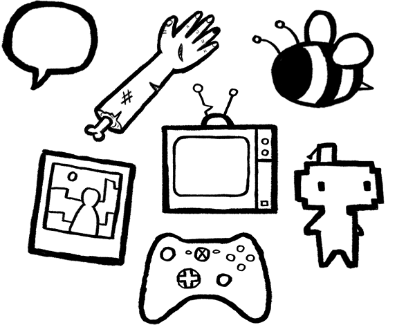 One of Lindsay J. Haynes's context-specific illustrations created for What the Internet Knows.